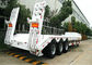 Anhänger-schwere Maschine 60ton, 80Ton Gooseneckc$drei-achse hydraulischer Leiter Lowbed halb fournisseur