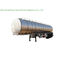 Getränkebehälter-halb Anhänger der Massen-30cbm mit Achsen Stailess Stahltank-3 fournisseur
